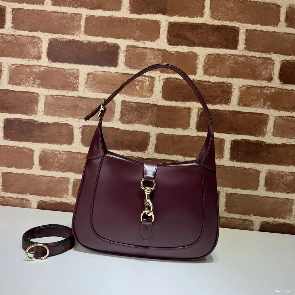 GUCCI SHOULDER 1961 BAG-27.5*19*4CM JACKIE 0605